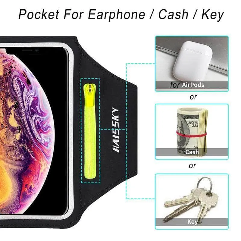 Non-slip Zipper Running Sport Armbands iPhone 13 Pro