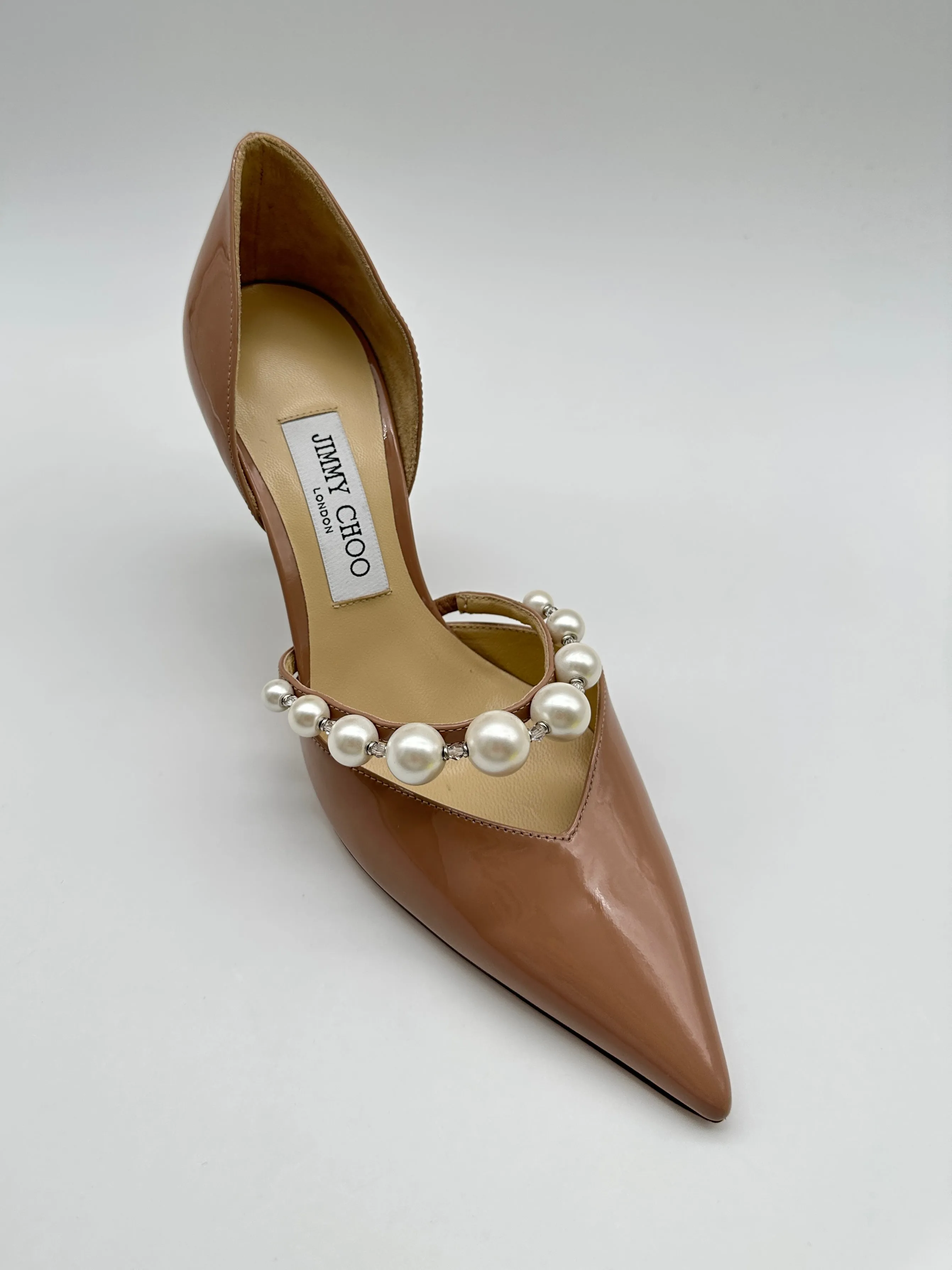 Pink Patent Leather Pumps