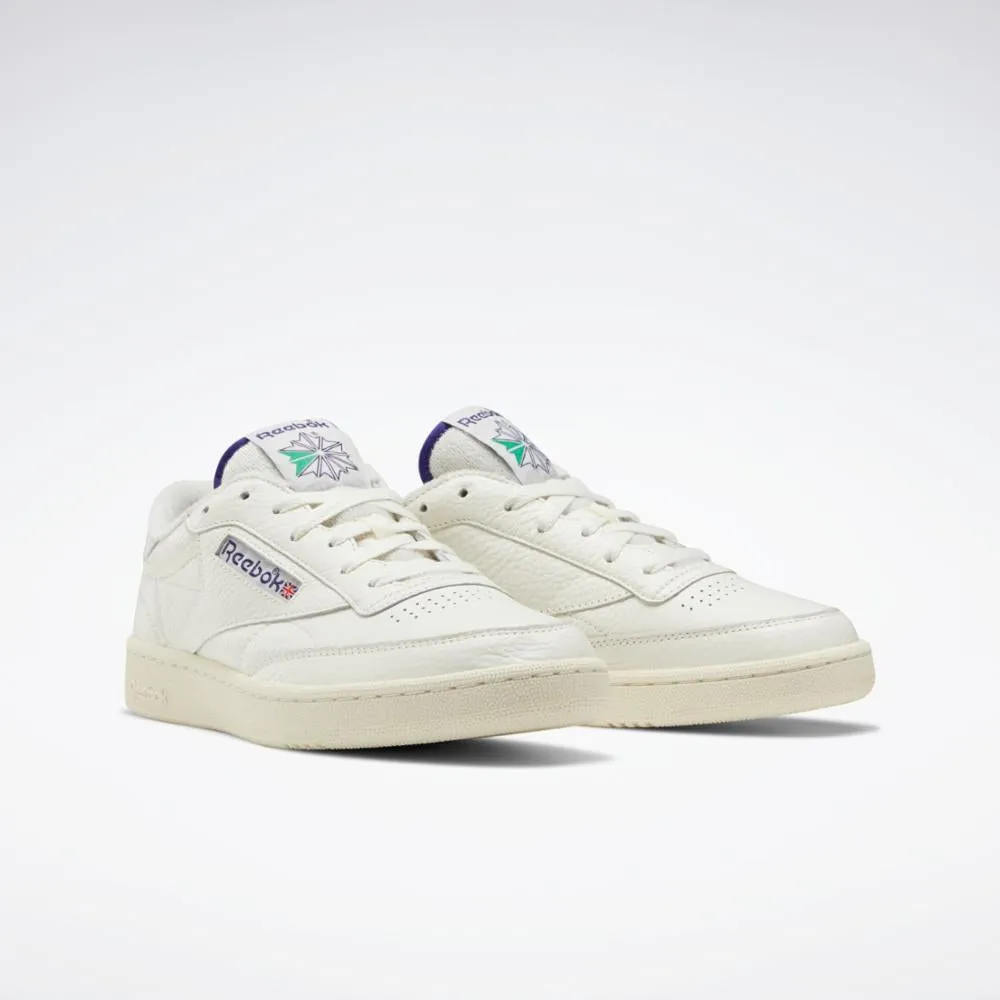 Reebok Footwear Men CLUB C 85 CHALK/ALABAS/BOLPRP