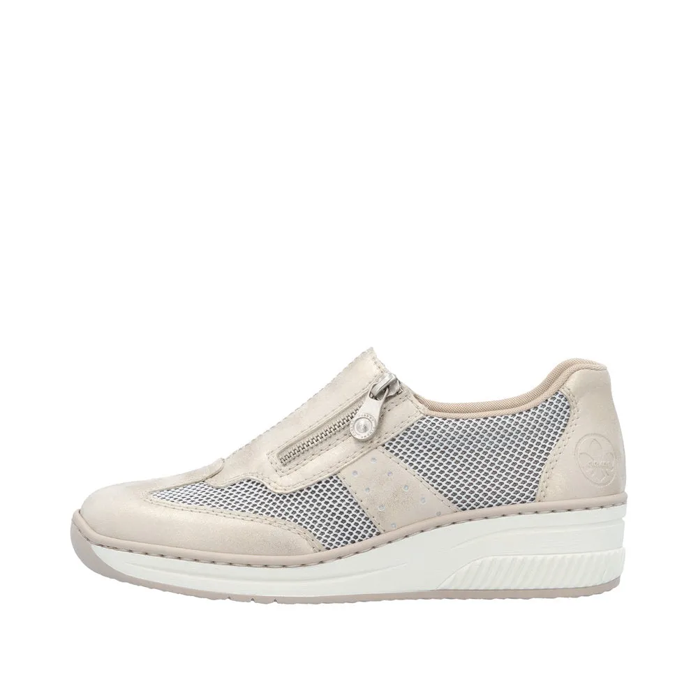 Reker Wedge Side Zip Shoe|4876060