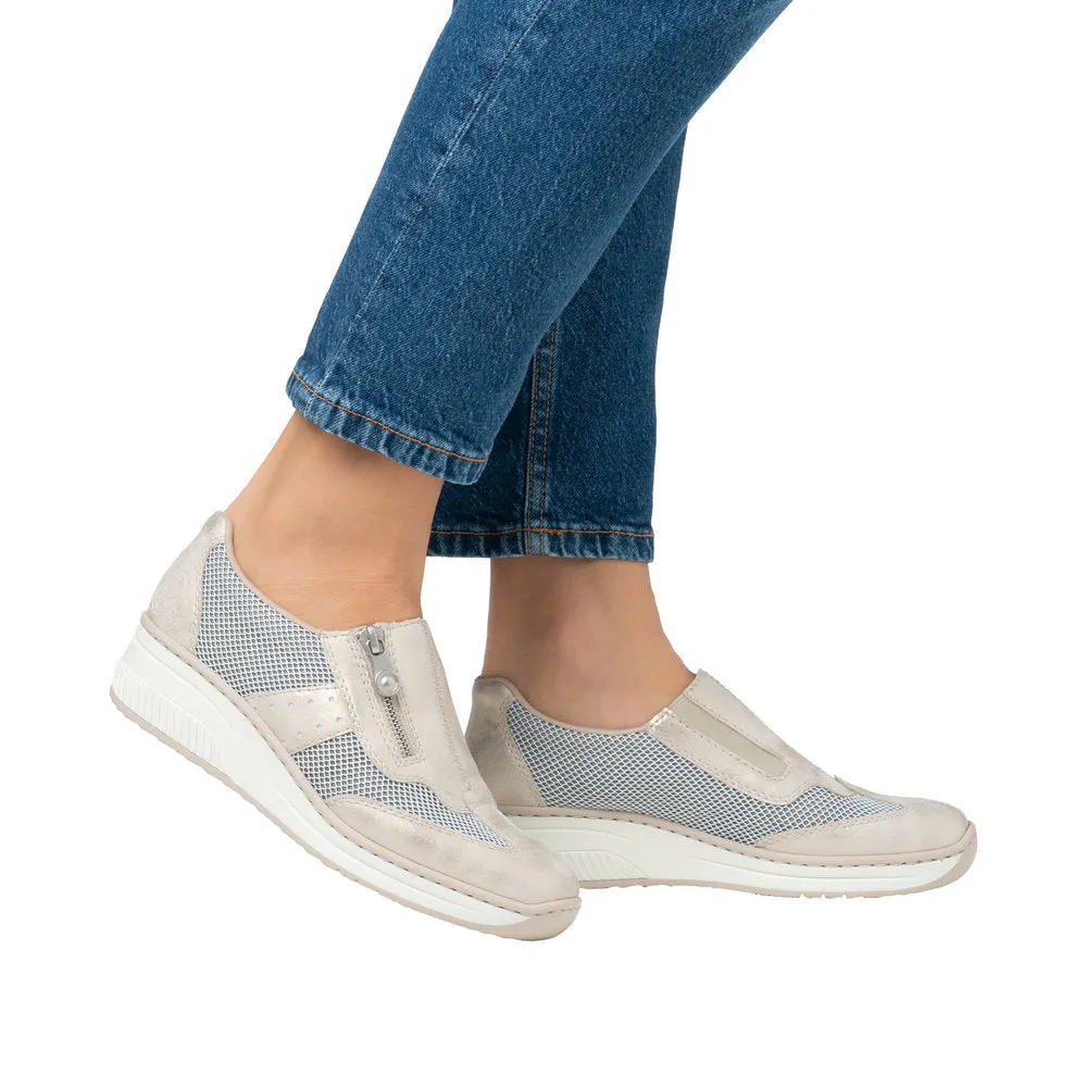 Reker Wedge Side Zip Shoe|4876060