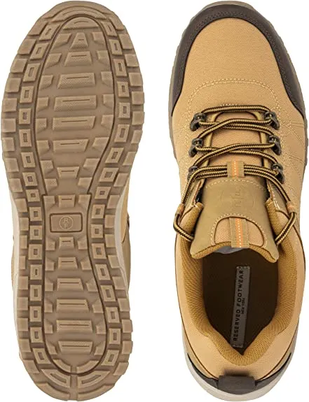 Reserved Footwear Mens Bruce Low Top Athletic Shoe Sneaker   Color Wheat Size 12M