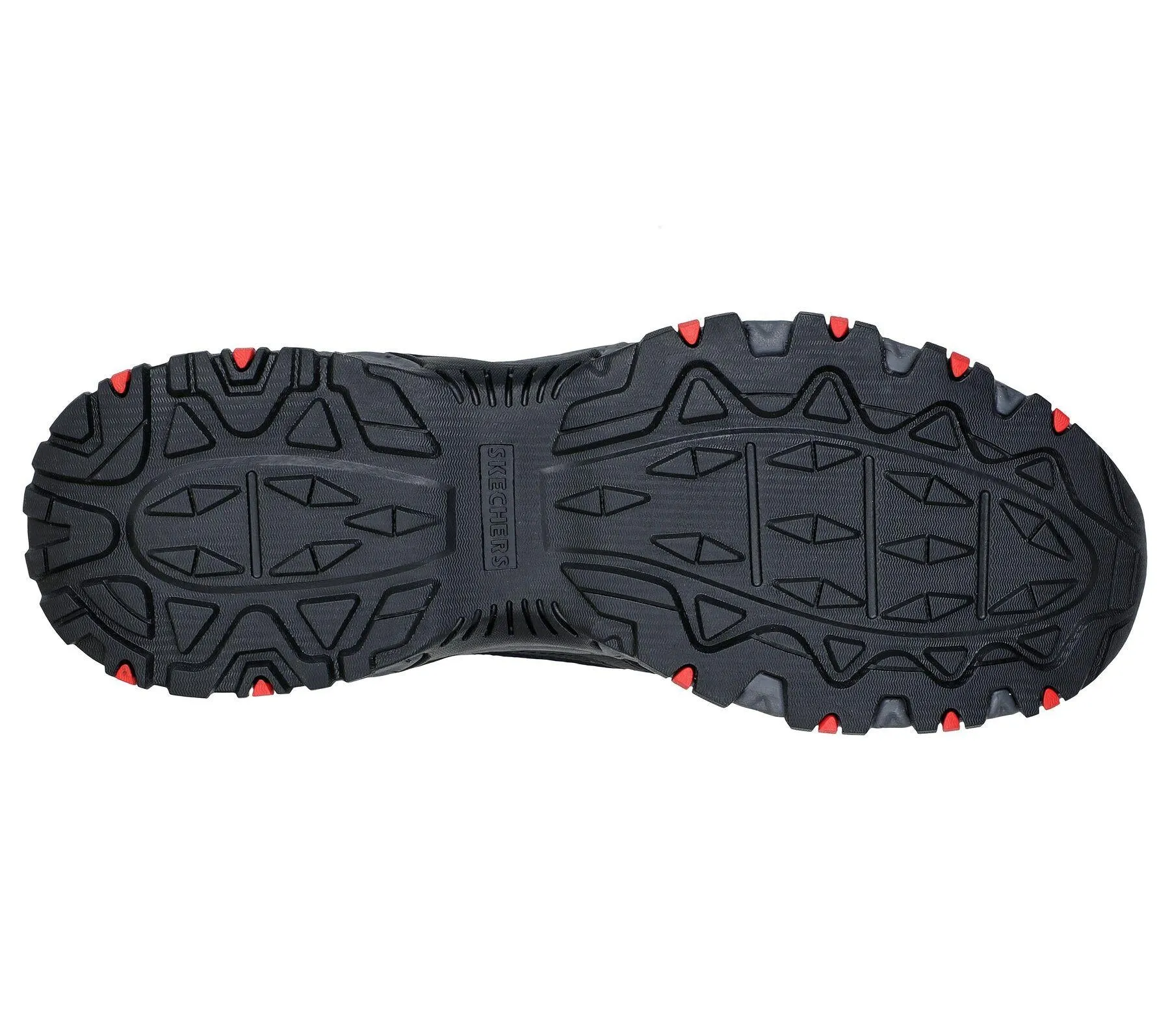 Skechers (237265W) Mens Sports Hillcrest in Black/Charcoal 7 to 13