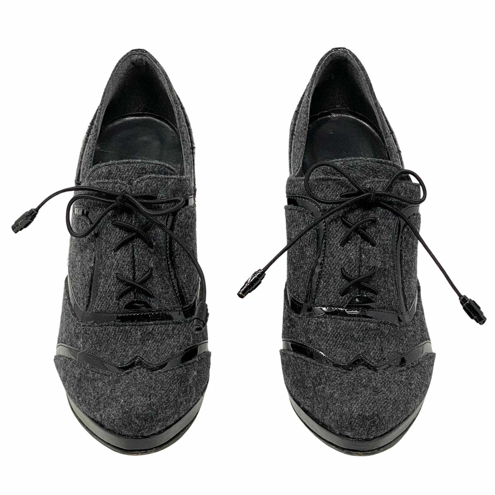 Stuart Weitzman Gray Oxford Booties 35.5