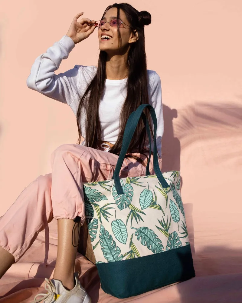 The Everything Handbag - Lush Tropics