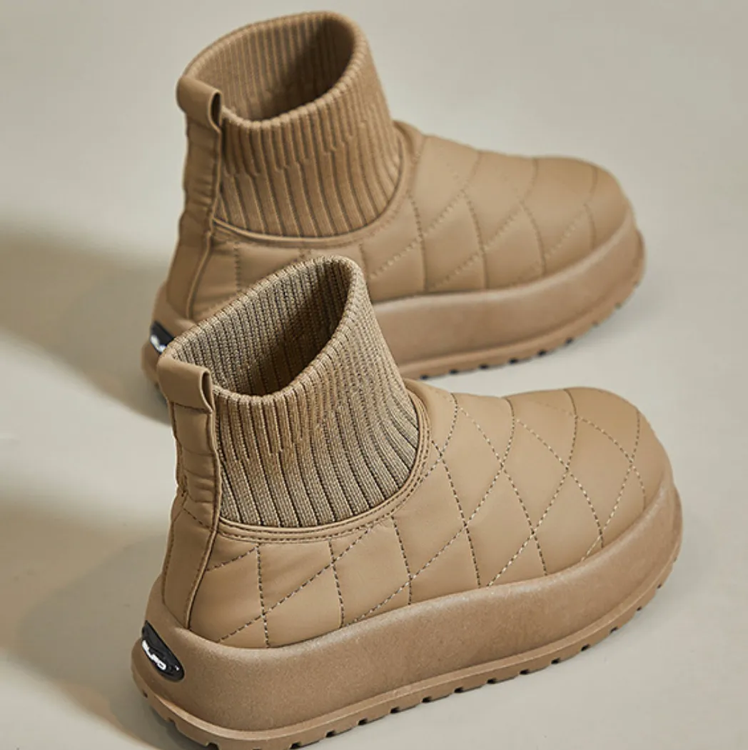 Thermal Padded High Top Snow Boots