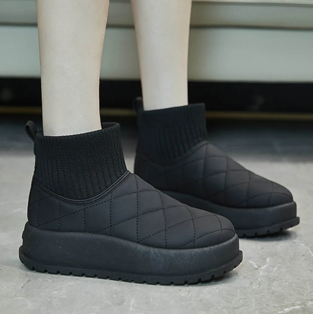 Thermal Padded High Top Snow Boots