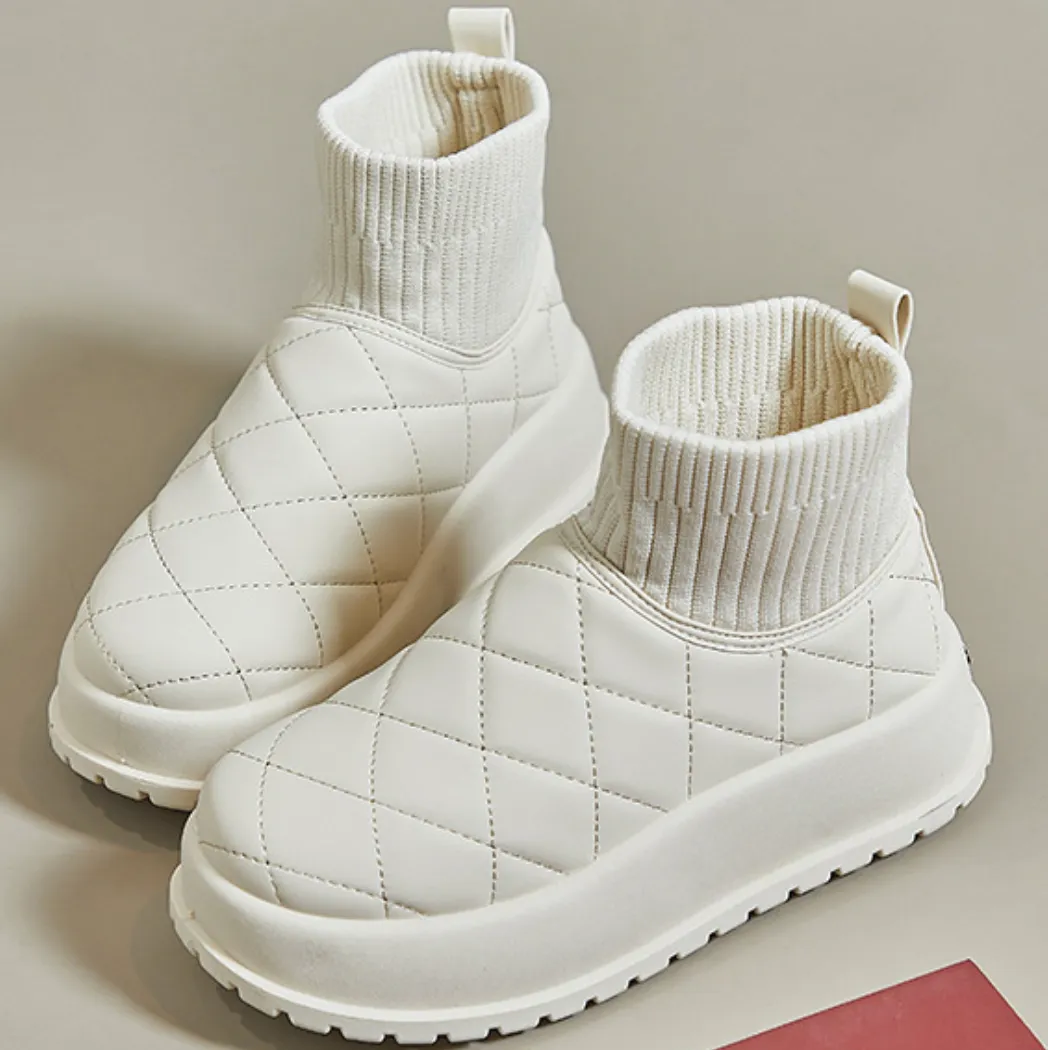 Thermal Padded High Top Snow Boots