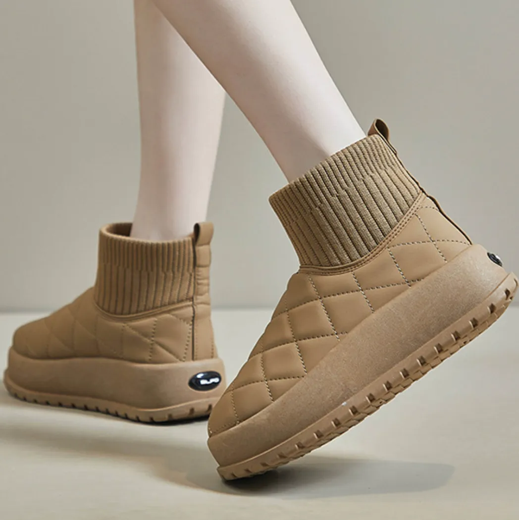 Thermal Padded High Top Snow Boots