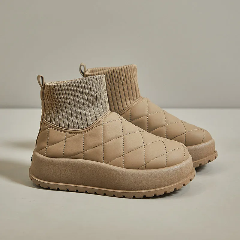 Thermal Padded High Top Snow Boots