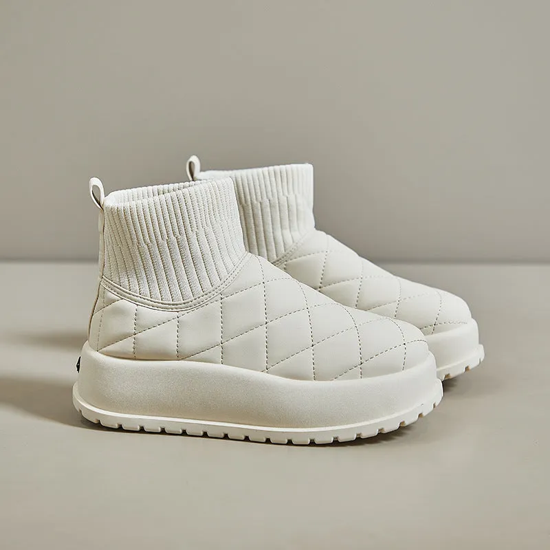 Thermal Padded High Top Snow Boots