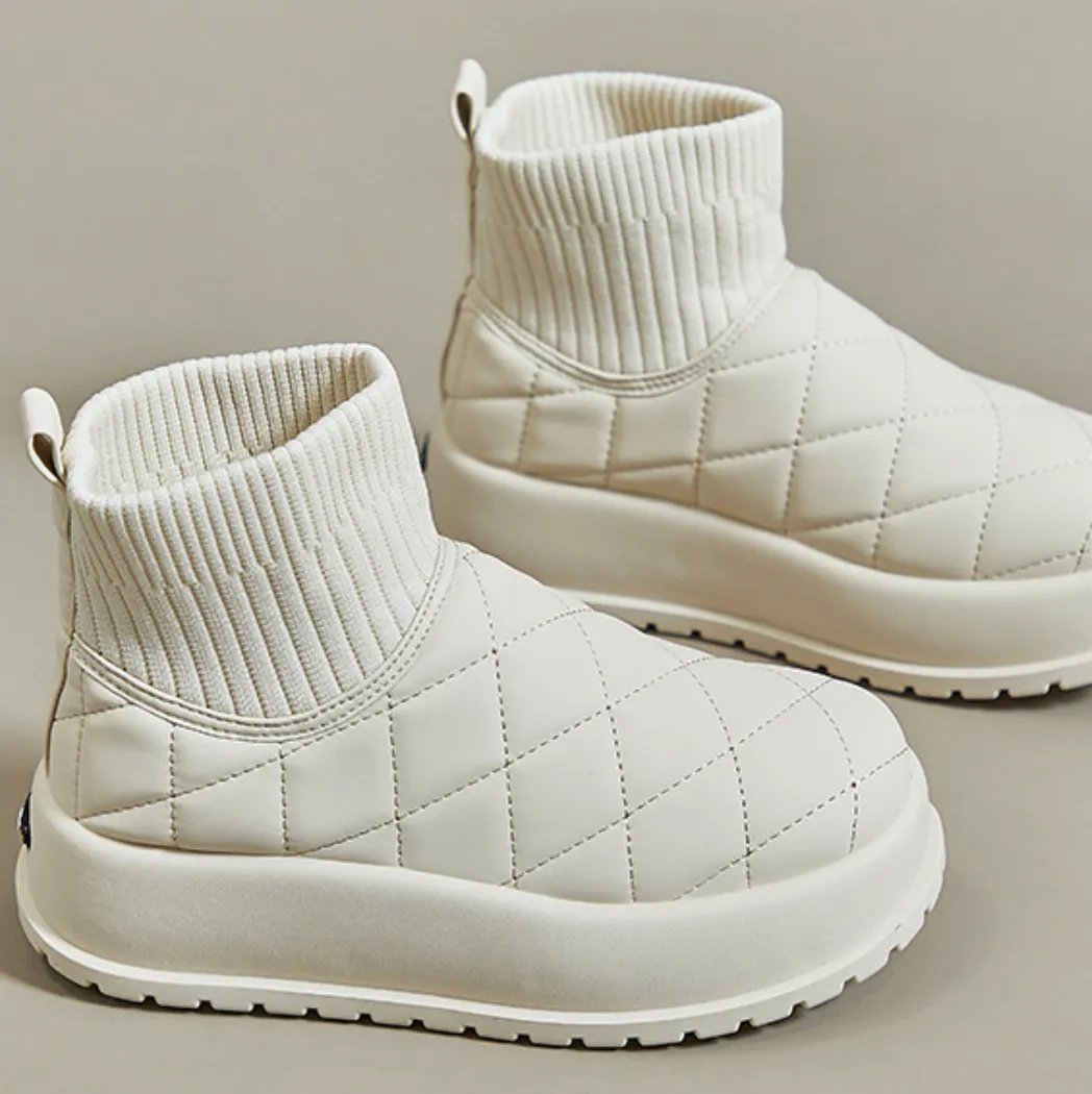 Thermal Padded High Top Snow Boots