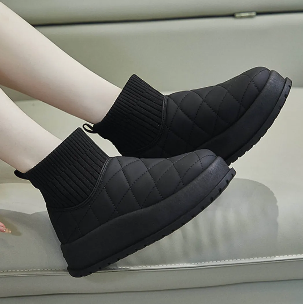 Thermal Padded High Top Snow Boots