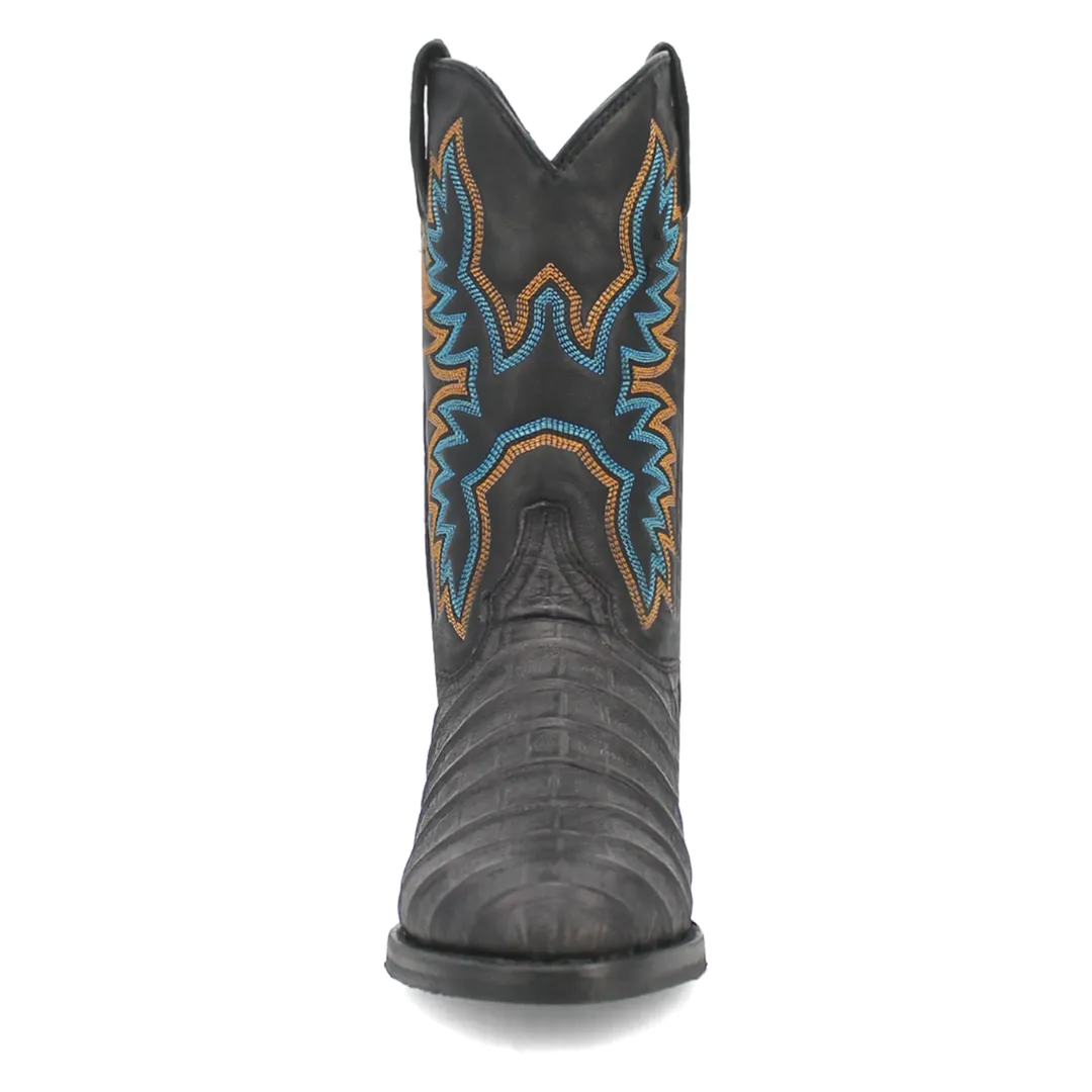 Trail Boss Leather Boot - Black/Black - DI108-BK