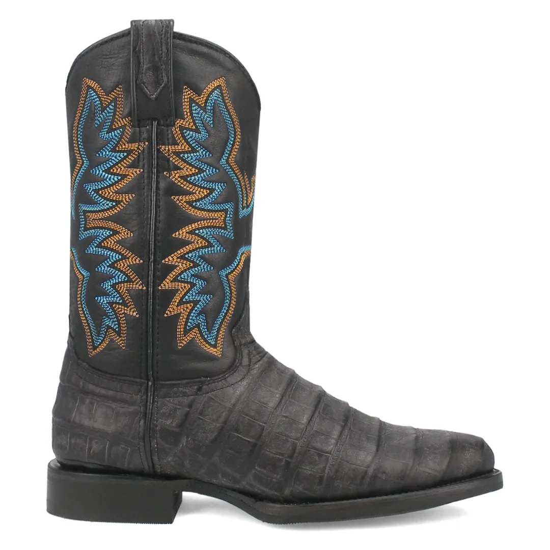 Trail Boss Leather Boot - Black/Black - DI108-BK