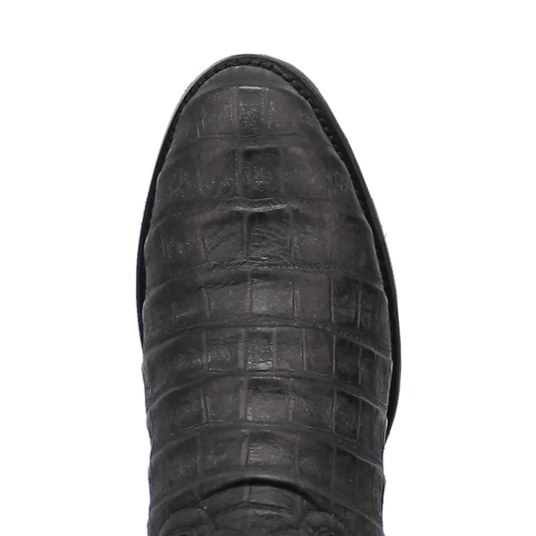 Trail Boss Leather Boot - Black/Black - DI108-BK