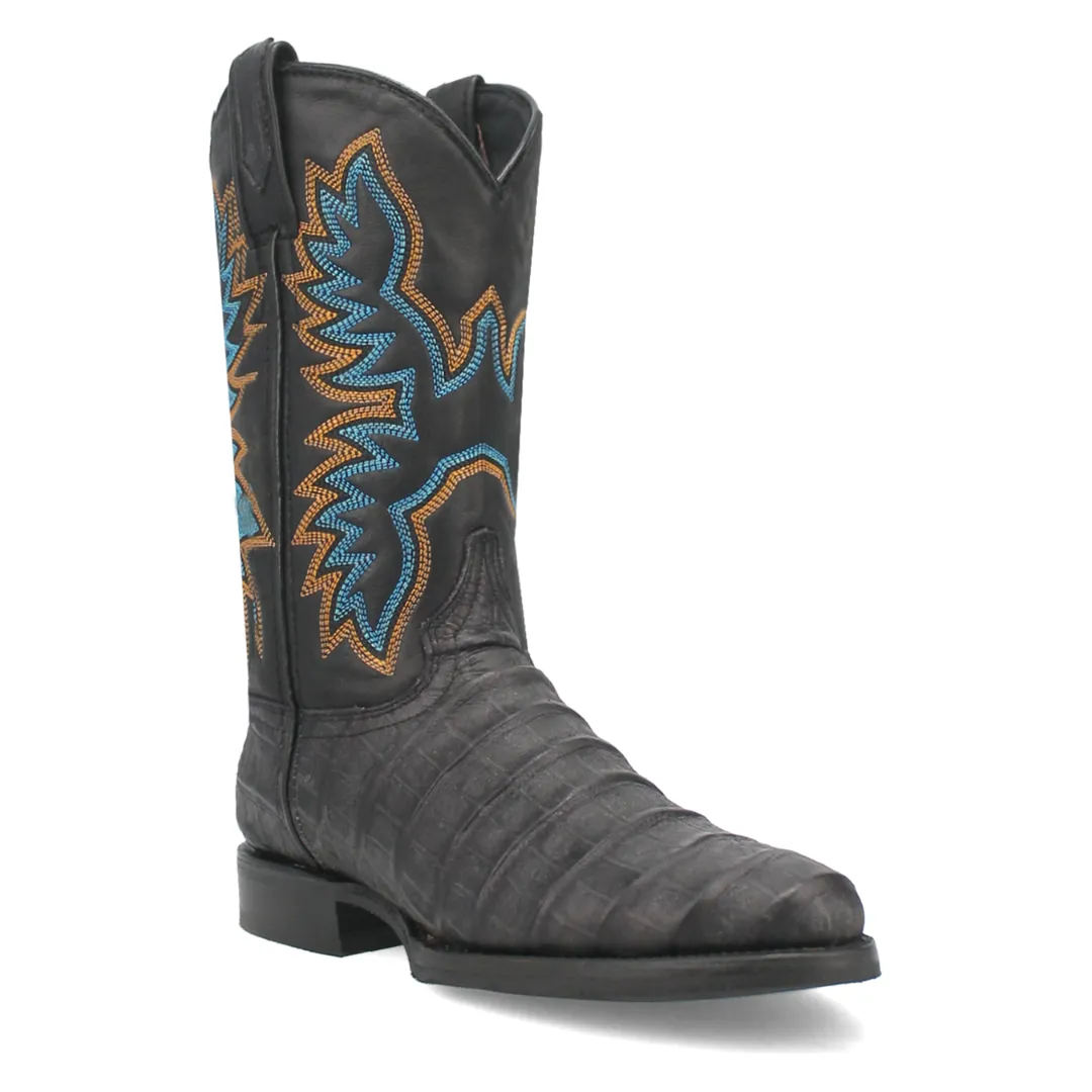 Trail Boss Leather Boot - Black/Black - DI108-BK