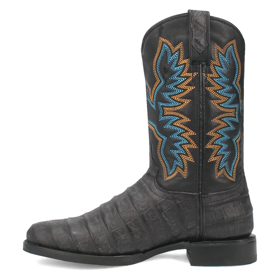 Trail Boss Leather Boot - Black/Black - DI108-BK