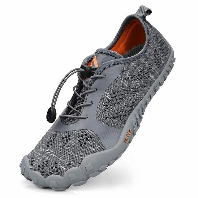 Unisex Men Running Shoes Summer Breathable Sneakers Gym Walking Outsole Toes Quick Drying design 1