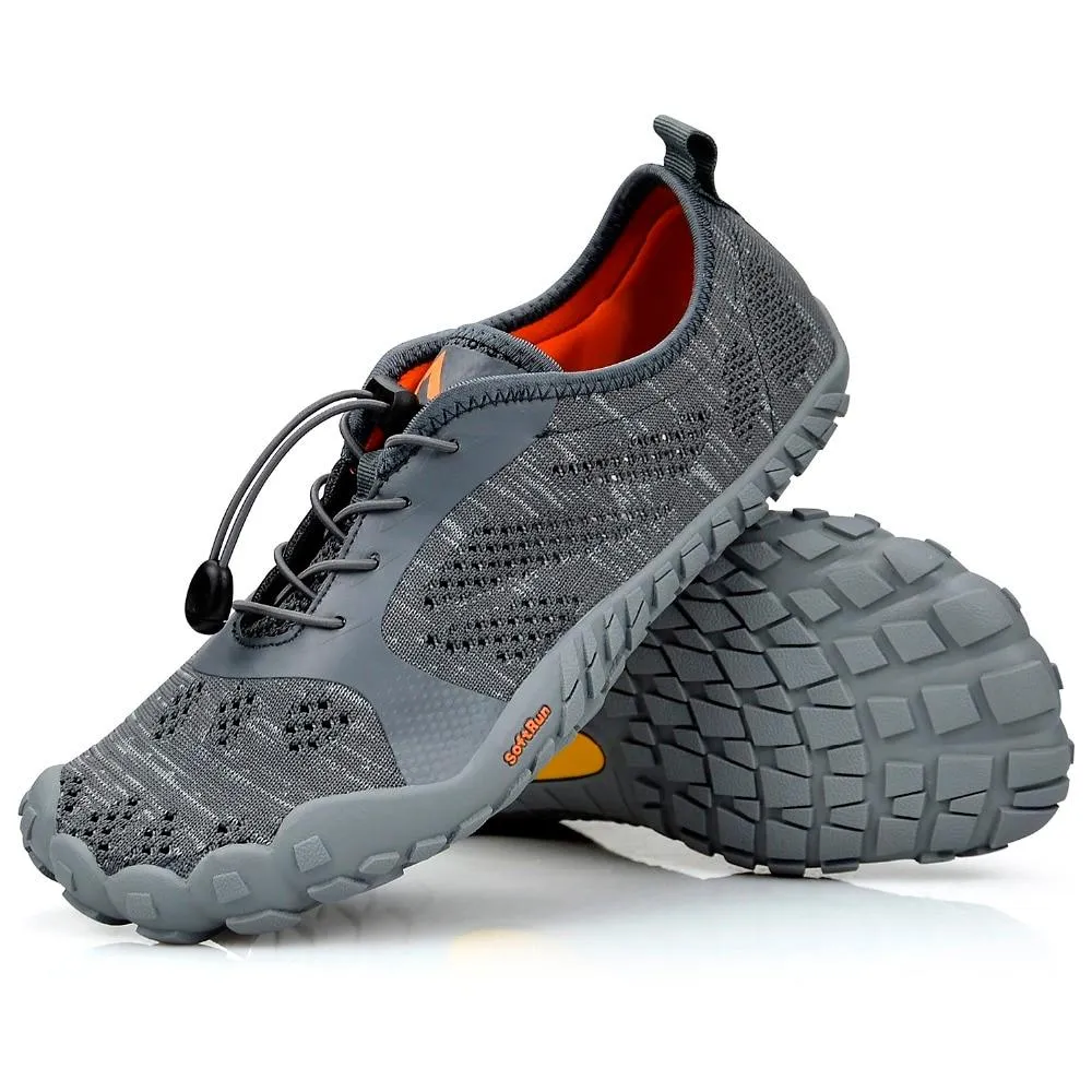 Unisex Men Running Shoes Summer Breathable Sneakers Gym Walking Outsole Toes Quick Drying design 1