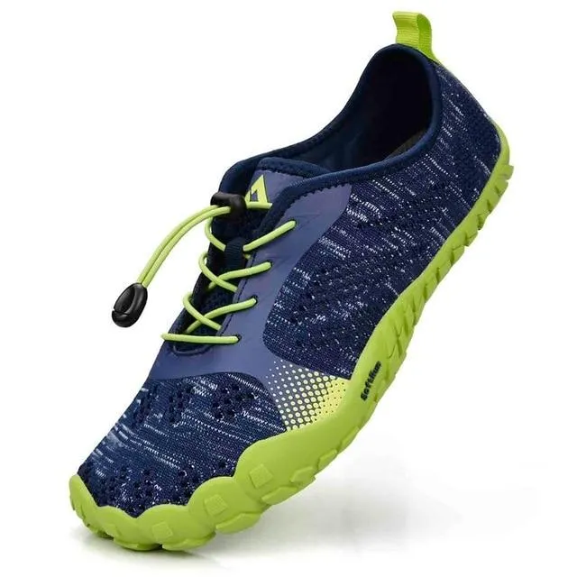 Unisex Men Running Shoes Summer Breathable Sneakers Gym Walking Outsole Toes Quick Drying design 1