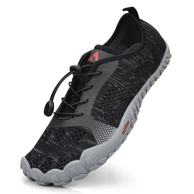 Unisex Men Running Shoes Summer Breathable Sneakers Gym Walking Outsole Toes Quick Drying design 1