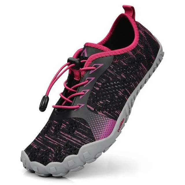 Unisex Men Running Shoes Summer Breathable Sneakers Gym Walking Outsole Toes Quick Drying design 1