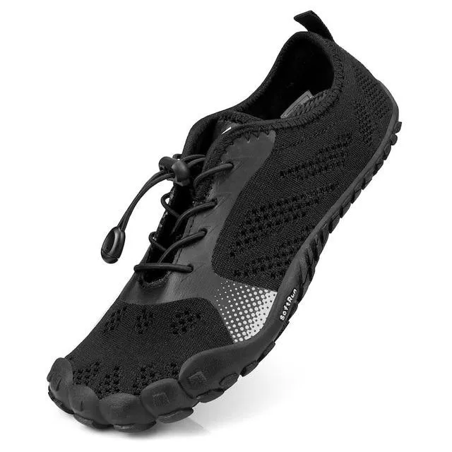 Unisex Men Running Shoes Summer Breathable Sneakers Gym Walking Outsole Toes Quick Drying design 1