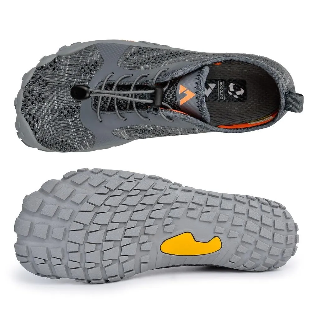 Unisex Men Running Shoes Summer Breathable Sneakers Gym Walking Outsole Toes Quick Drying design 1