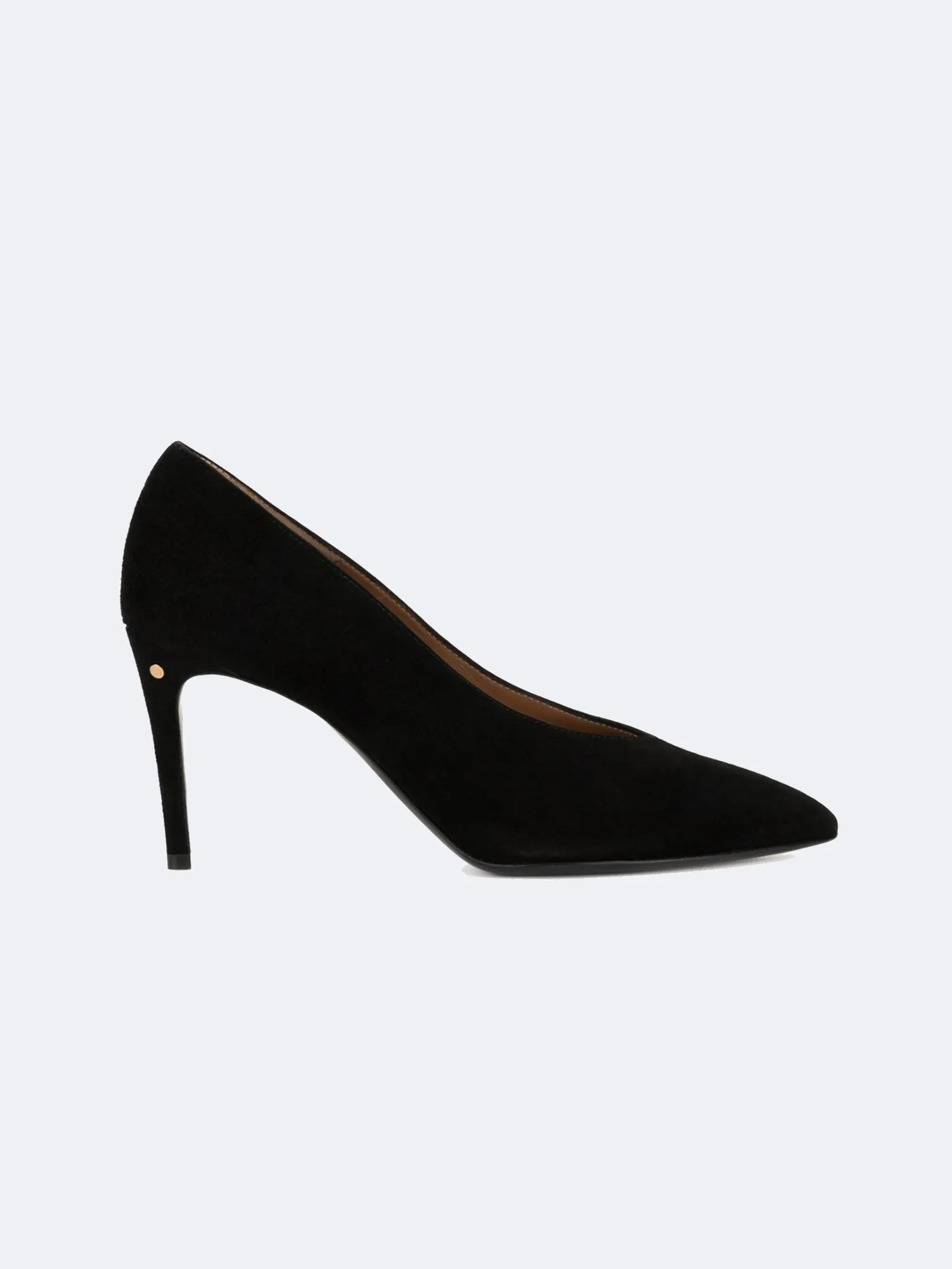 VIVETTE SUEDE HEELS BLACK