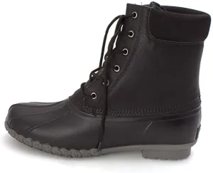 Weatherproof Vintage Men's Adam2 Leather Duck Boots  Color Black Size 11M