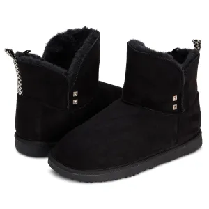 Womens Bobbie Faux Fur Ankle Boot