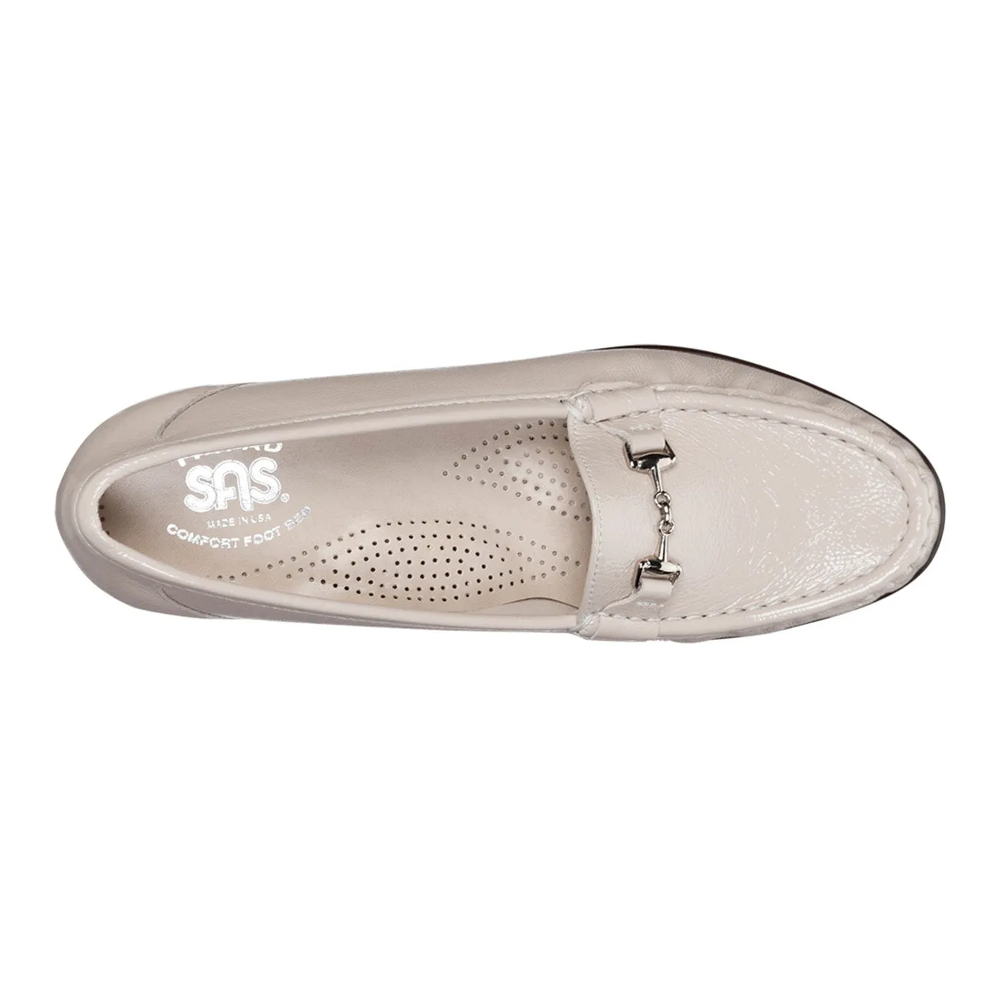 Women's Metro Slip On Loafer Bone Patent