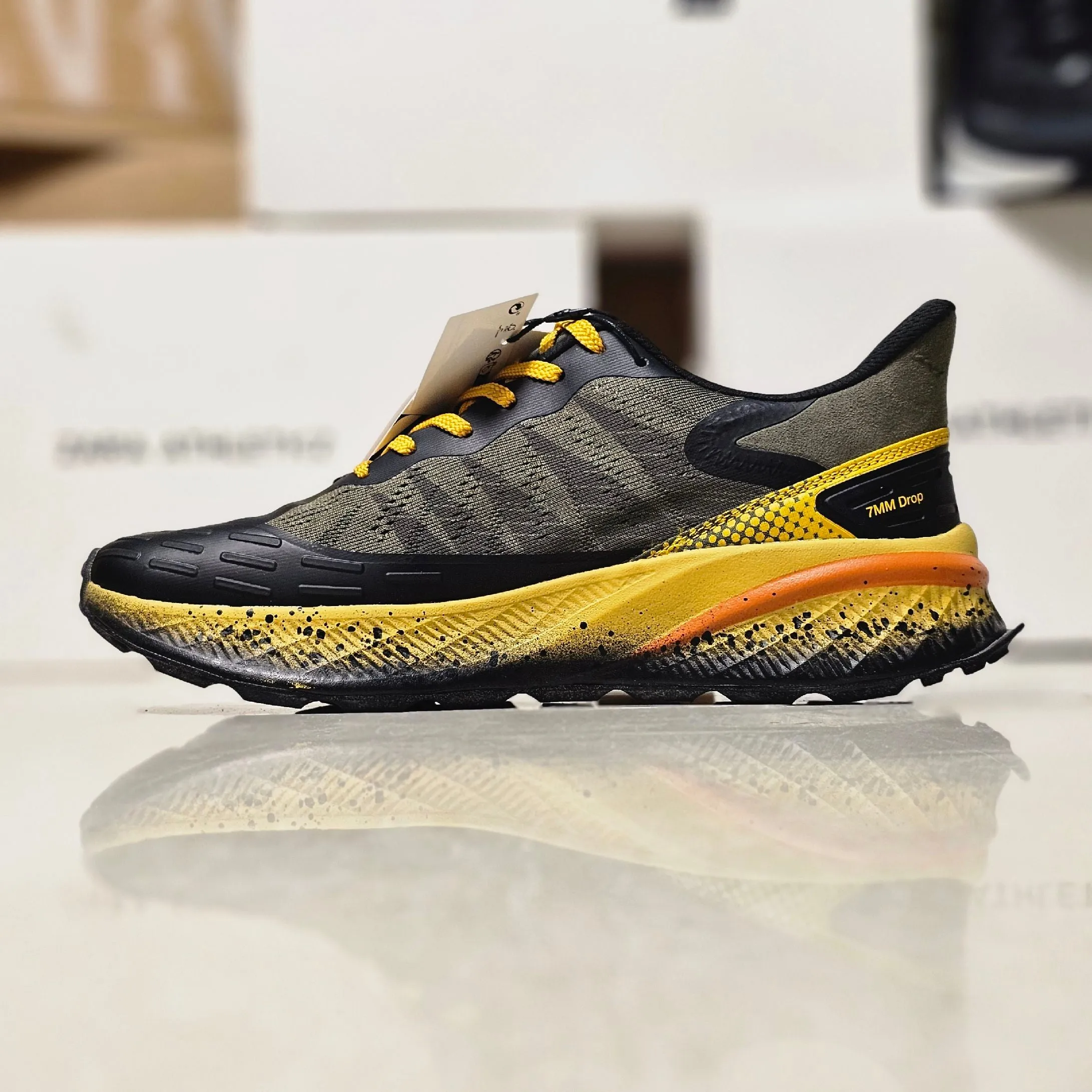 Zara Athleticz Runner Trail Shoes Yellow Black