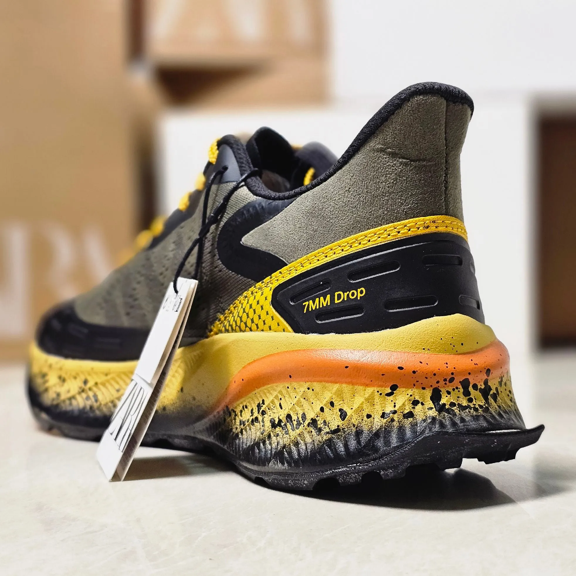 Zara Athleticz Runner Trail Shoes Yellow Black